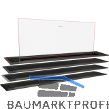 NEFF Tischl�fter I88WMM1Y7 Flex Design, aufliegend 800 mm -, products_description='Der ausfahrbare Dunstabzug aus Glas mit Guided Air Technologie - gew�hrt gleichm��igen Abzug auf dem gesamten Kochfeld.Glas Panel mit Beleuchtung � 16,7 Mill