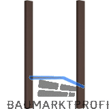 NEFF Flex Design Kit f�r Downdraft Z5802GLBY0, 140 mm, Bronze