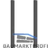 NEFF Flex Design Kit f�r Downdraft Z5802GLAY0, 140 mm, Anthrazit