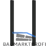 NEFF Flex Design Kit f�r Downdraft Z5802GLDY0, 140 mm, Schwarz