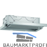 CONSTRUCTA Flachschirmhaube CD30677 mit Griffleiste Edelstahl 600 mm