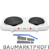 SILVA Doppel-Kochplatte DK 2018 freistehend, wei�