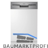 AMICA Geschirrsp�ler EGSP 569 900 E teilintegriert, 450 mm