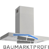 SOLIDO Insel-Dunstabzugshaube IH 694 610 E Edelstahl