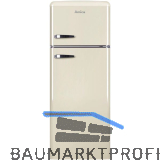 AMICA Retro Stand-K�hl-Gefrierkombination Top Freezer KGC 15635 B Creme