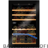 AMICA Einbau-Weink�hlschrank WK 341 220 S Schwarz, 880 mm
