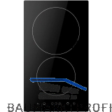 AMICA Kochfeld KMI 751 100 C Glaskeramik Induktion autark