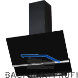 AMICA Wand-Dunstabzugshaube KHF 684 611 S Schwarz