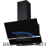 AMICA Wand-Dunstabzugshaube KHF 664 611 S Schwarz