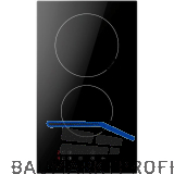 AMICA Kochfeld KMC 13281-3 C Glaskermamik Strahlungsheizung autark