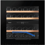 AMICA Einbau-Weink�hlschrank WK 341 215 S Schwarz, 600 mm
