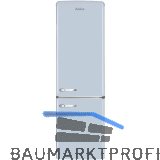 AMICA Retro Stand-K�hl-Gefrierkombination KGCR 387 100 L Hellblau