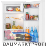 AMICA Stand-K�hlschrank KS 361 155 W mit Gefrierfach Wei�