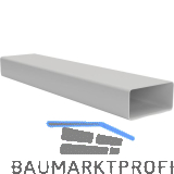 OPTIMAIRO Flachkanal 111 x 54 1000 mm Kunststoff wei�