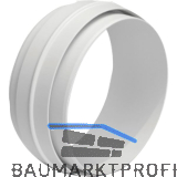 OPTIMAIRO Rohrverbinder NW 100 Kunststoff wei�
