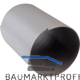 OPTIMAIRO Vario-Reduzierung 75 - 165 mm Kunststoff grau