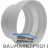 OPTIMAIRO Reduzierst�ck NW 150/NW 125 Kunststoff wei�