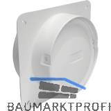 OPTIMAIRO Maueranschluss-Stutzen NW 150 Kunststoff wei�