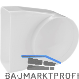 Flachkanal-/Rundrohr Umlenkst�ck 90� Kunststoff, System 125