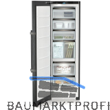 LIEBHERR Stand-Gefrierschrank SFNbsd 529i BlackSteel, 1855 mm