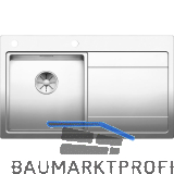 SOLIDO 2D-Sp�le Divon II 45 S-IF, 860 x 510 mm Tropfteil rechts, Edelstahl