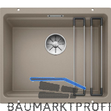 BLANCO Unterbau-Sp�le Etagon 500-U, Tartufo