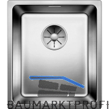 BLANCO 2D-Sp�le Andano 340-IF Edelstahl