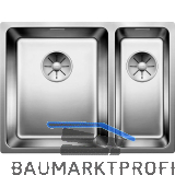 BLANCO Unterbau-Sp�le Andano 340/180-U Edelstahl