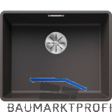 BLANCO fl�chenb�ndige Sp�le Serie Subline 500-F, Felsgrau