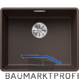 BLANCO fl�chenb�ndige Sp�le Serie Subline 500-F, Cafe