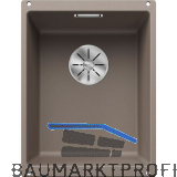 BLANCO Unterbau-Sp�le Subline 320-U, Tartufo