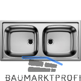 SOLIDO Einbausp�le Top EZ 8 x 4 Edelstahl