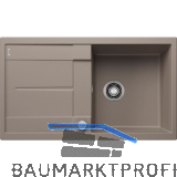 BLANCO Einbausp�le Metra 5 S Tartufo mit Drehknopfgarnitur, reversibel