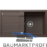 BLANCO Einbausp�le Metra 5 S Cafe mit Drehknopfgarnitur, reversibel