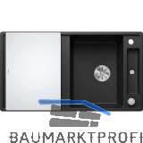 BLANCO Einbausp�le Axia III 5 S mit Glas Schneidbrett Anthrazit, reversibel