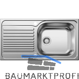 BLANCO Einbausp�le Tipo XL 6 S Edelstahl Naturfinish mit AF, reversibel