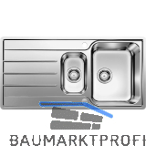 BLANCO 2D-Sp�le Lemis 6 S-IF Edelstahl reversibel