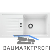 BLANCO Einbausp�le Favum XL 6 S Wei�, reversibel