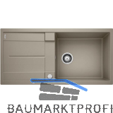 BLANCO Einbausp�le Metra XL 6 S Tartufo mit Drehknopfgarnitur, reversibel