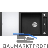 BLANCO Einbausp�le Axia III XL 6 S mit Glas Schneidbrett reversibel Anthrazit