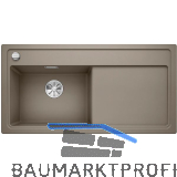 BLANCO Einbausp�le Zenar XL 6 S Tartufo, Tropfteil rechts