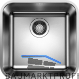 BLANCO Unterbau-Sp�le Supra 400-U, Edelstahl