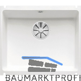 BLANCO Unterbau-Sp�le Subline 500-U, Kristallwei�