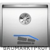 BLANCO Unterbau-Sp�le Claron 450-U Edelstahl