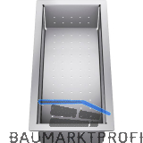 BLANCO Resteschale Edelstahl 219649