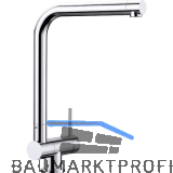 BLANCO K�chenarmatur Laressa-F 521545 Vorfenstermontage druckfest Chrom