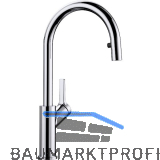 BLANCO K�chenarmatur Carena-S mit Schlauchauszug 520767 druckfest Chrom