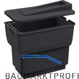 BLANCO Einbau-Abfallsammler Singolo KB 450 mm 14 Liter Kunststoff Anthrazit