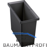 BLANCO Select Eimer 16 Liter Kunststoff Anthrazit