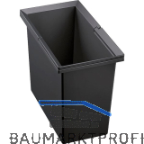 BLANCO Select Eimer 19 Liter Kunststoff Anthrazit